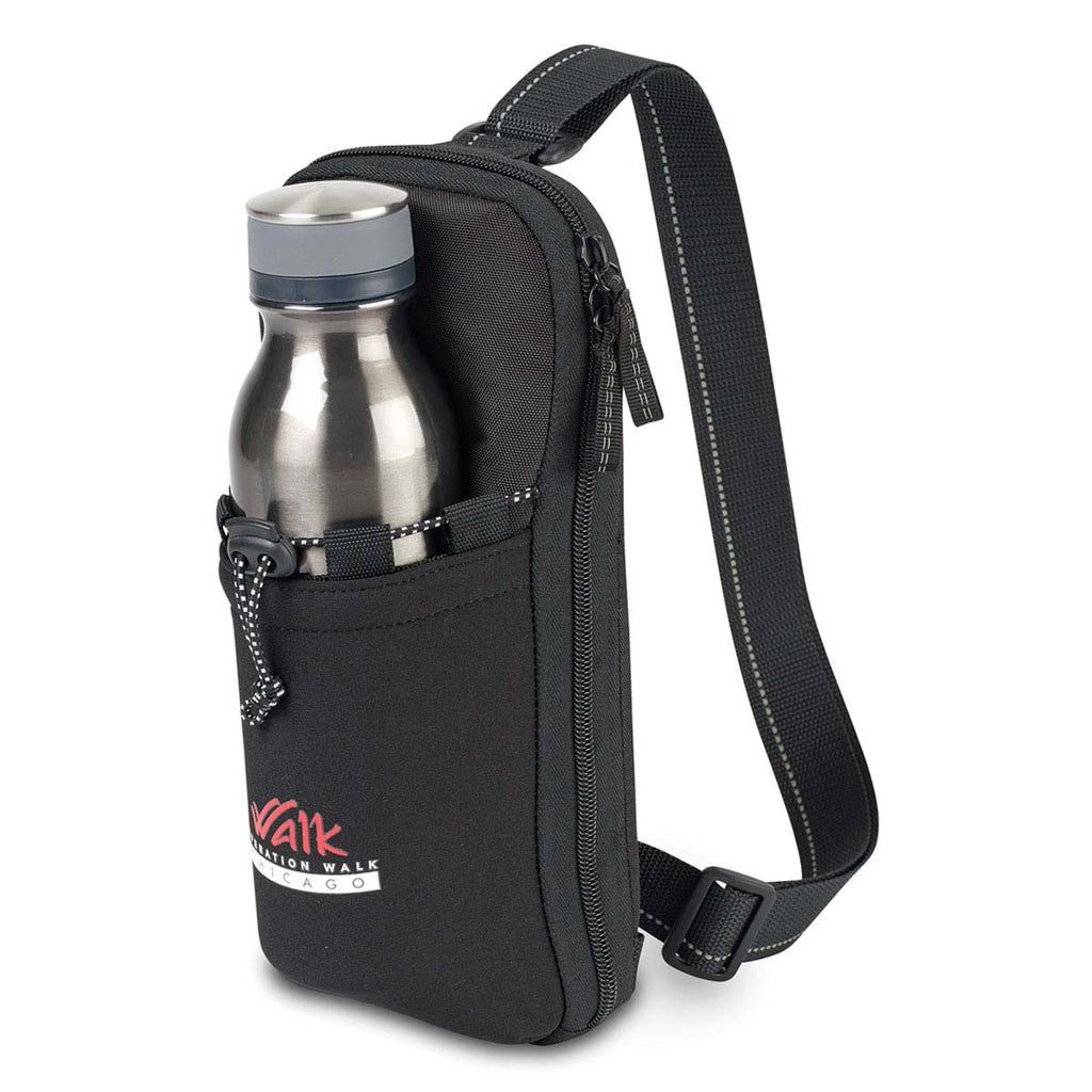 Gemline Black Fuse Hydration Sling Bag