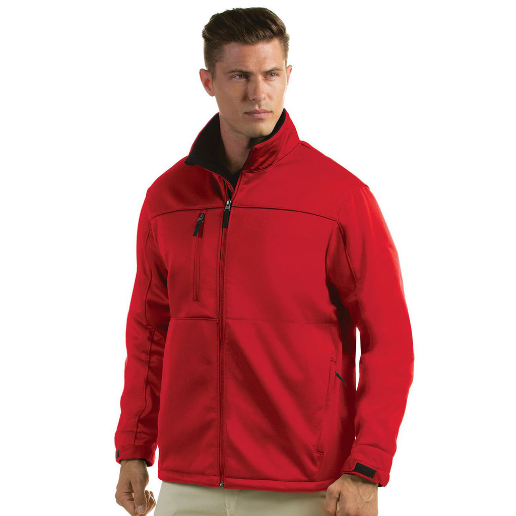 Antigua Men's Dark Red Traverse Jacket
