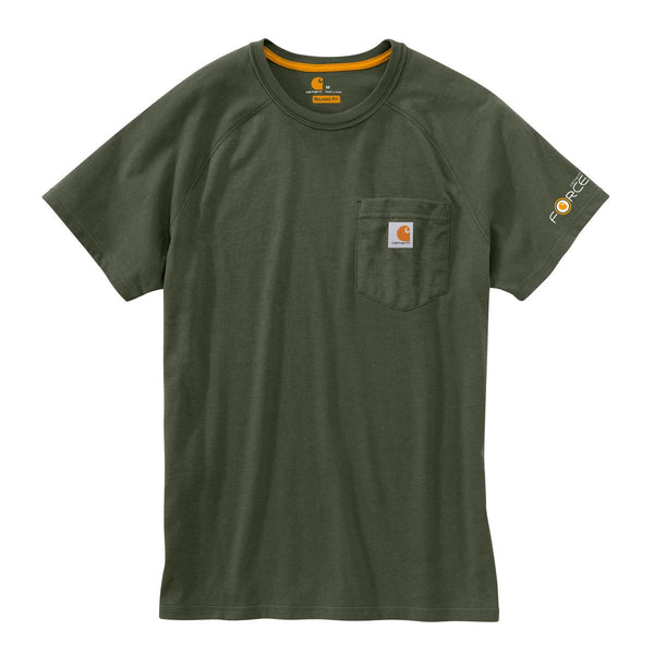 Carhartt Men's Tall Moss Force Cotton S/S T-Shirt