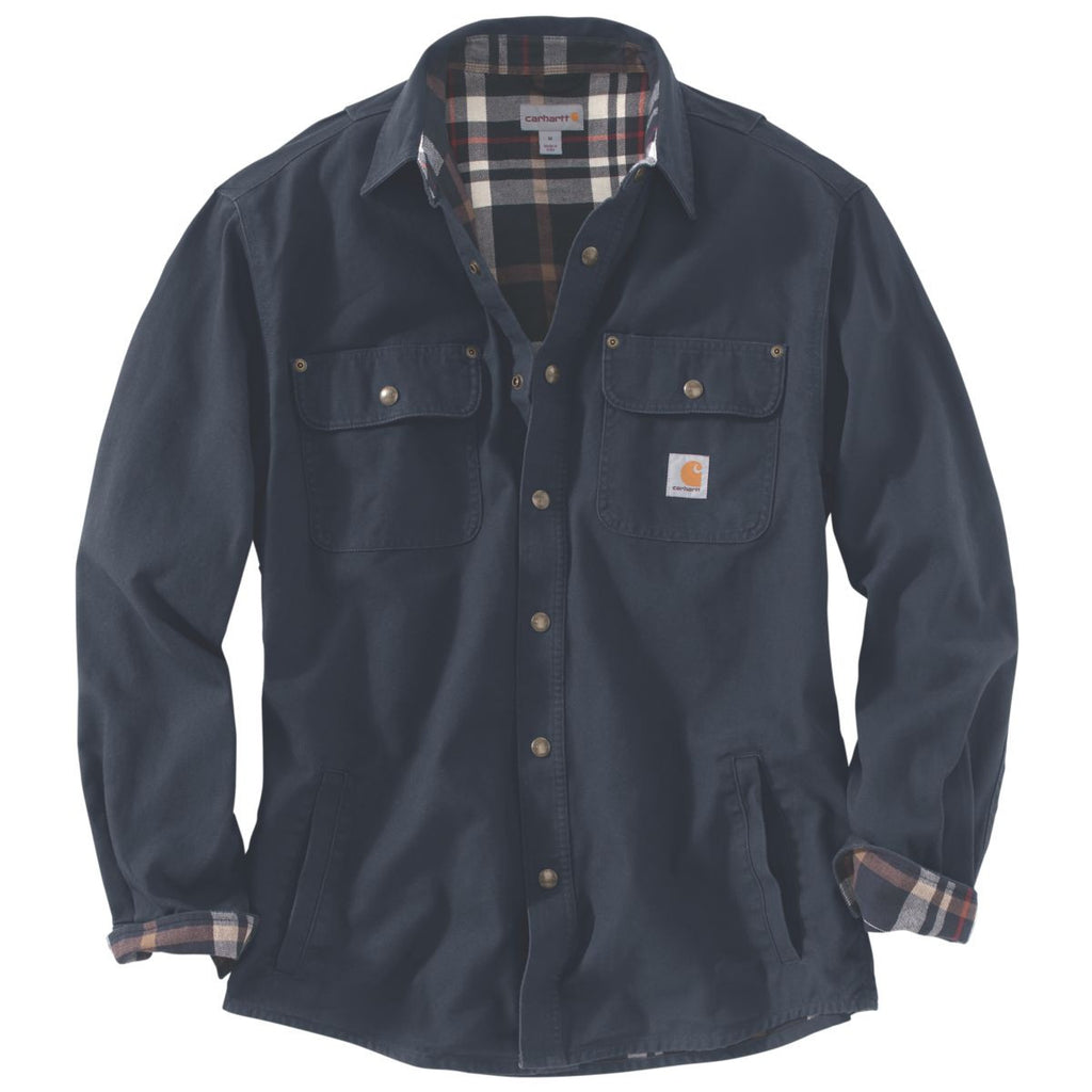 carhartt weathered canvas shirt jac