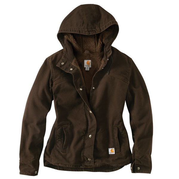 Carhartt Women's Dark Brown Sandstone Berkley Jacket