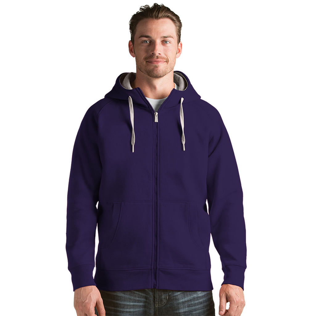 purple zip hoodie men's