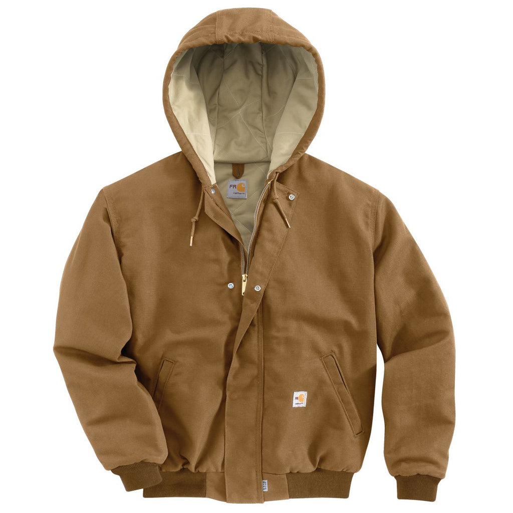 Carhartt Women's Carhartt Brown Flame-Resistant Canvas Active Jacket