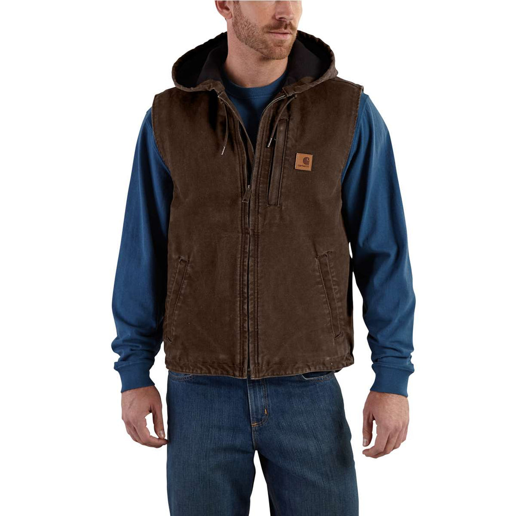 Carhartt Men's Dark Brown Knoxville Vest