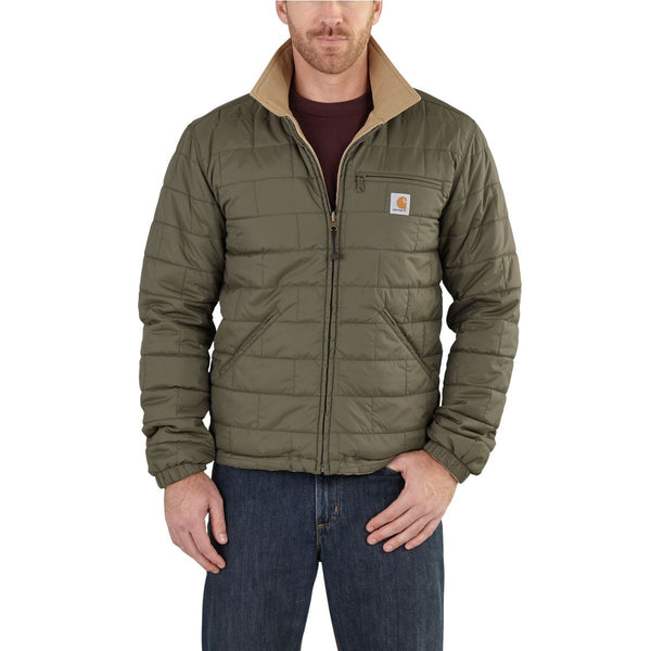 Carhartt Men's Moss/Dark Khaki Woodsville Jacket