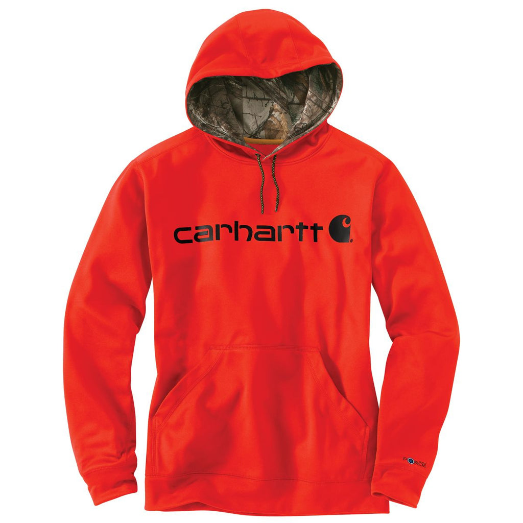 carhartt men's force extremes signature hooded sweatshirt