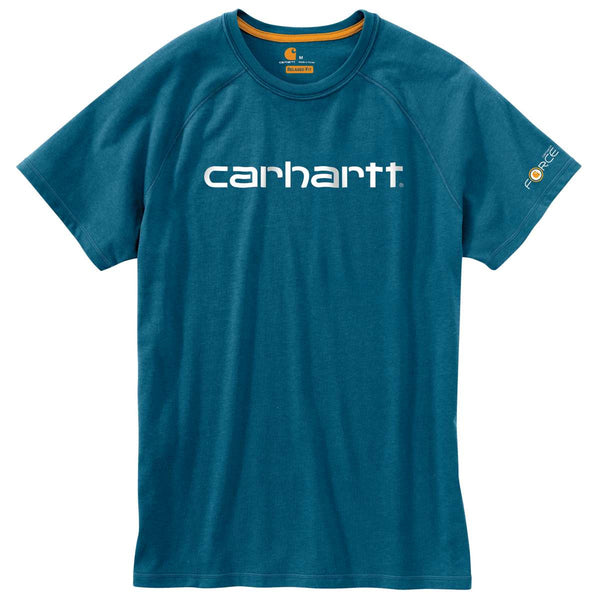 Carhartt Men's Bay Harbor Force Cotton Delmont Gphc SS T Shirt