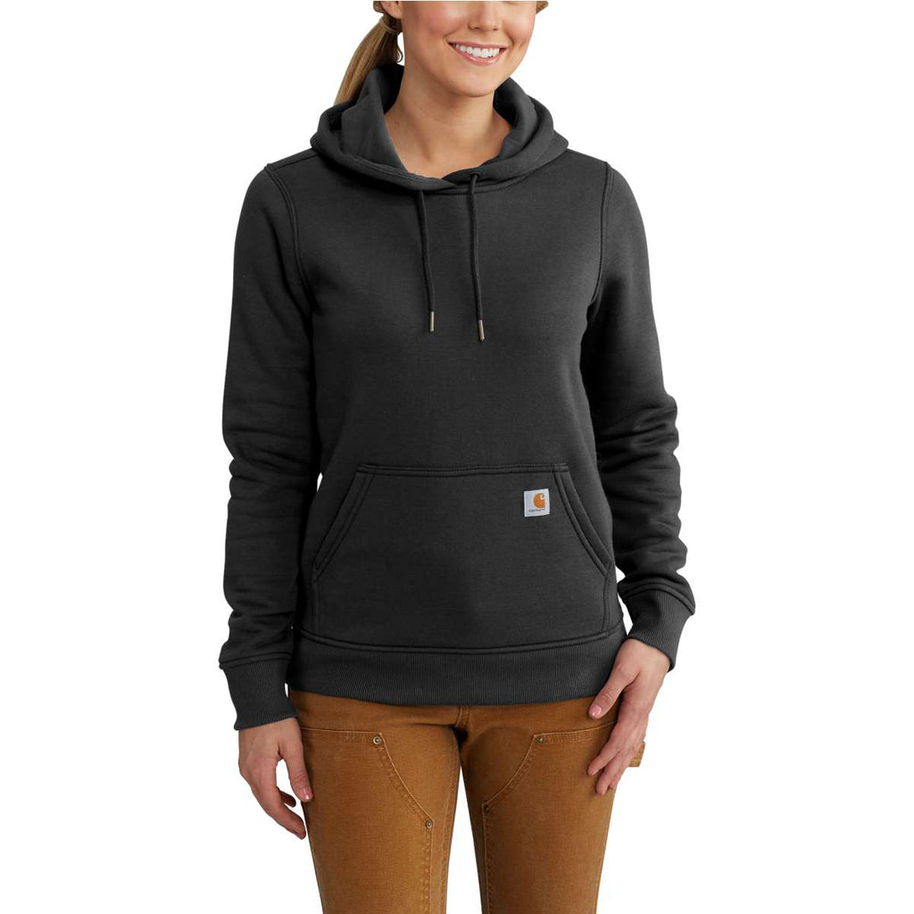 womens black carhartt hoodie