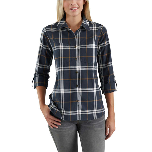 Carhartt Women's Blue Nights Fairview Plaid Shirt