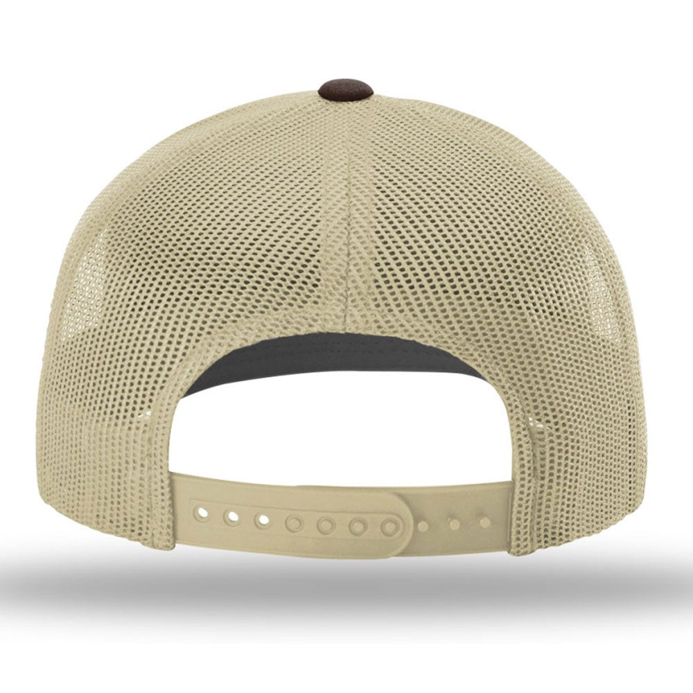 Download Richardson Brown/Khaki R-Flex Adjustable Trucker Cap