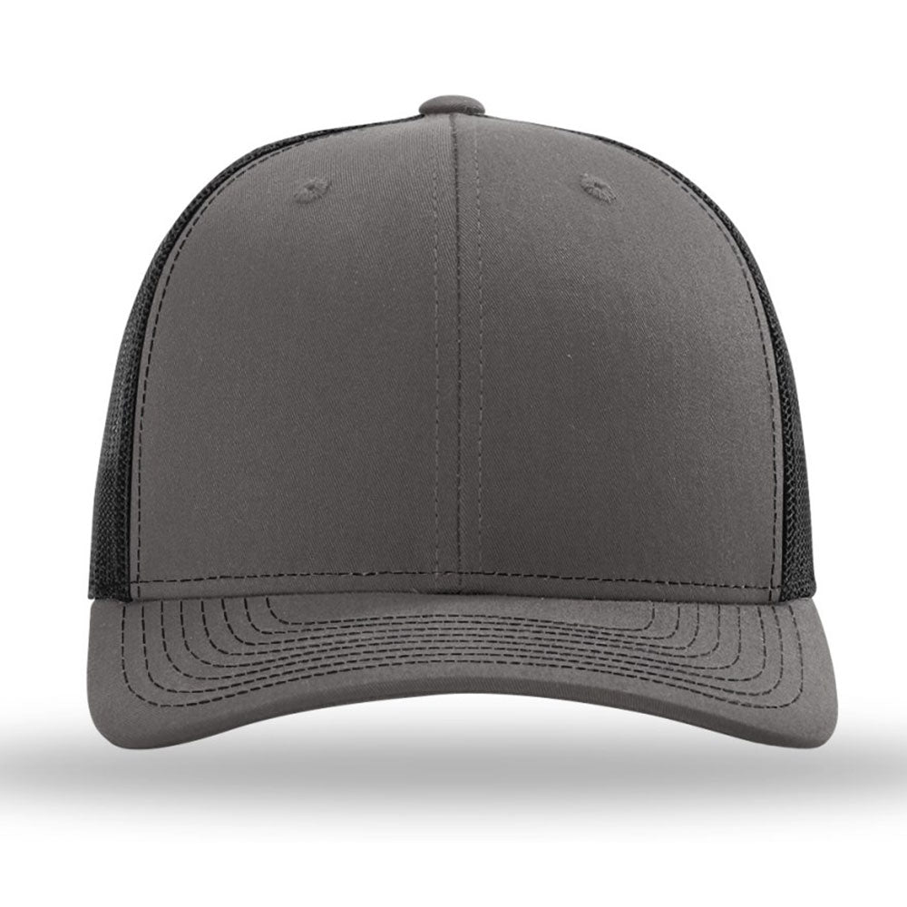 Download Richardson Charcoal/Black R-Flex Adjustable Trucker Cap