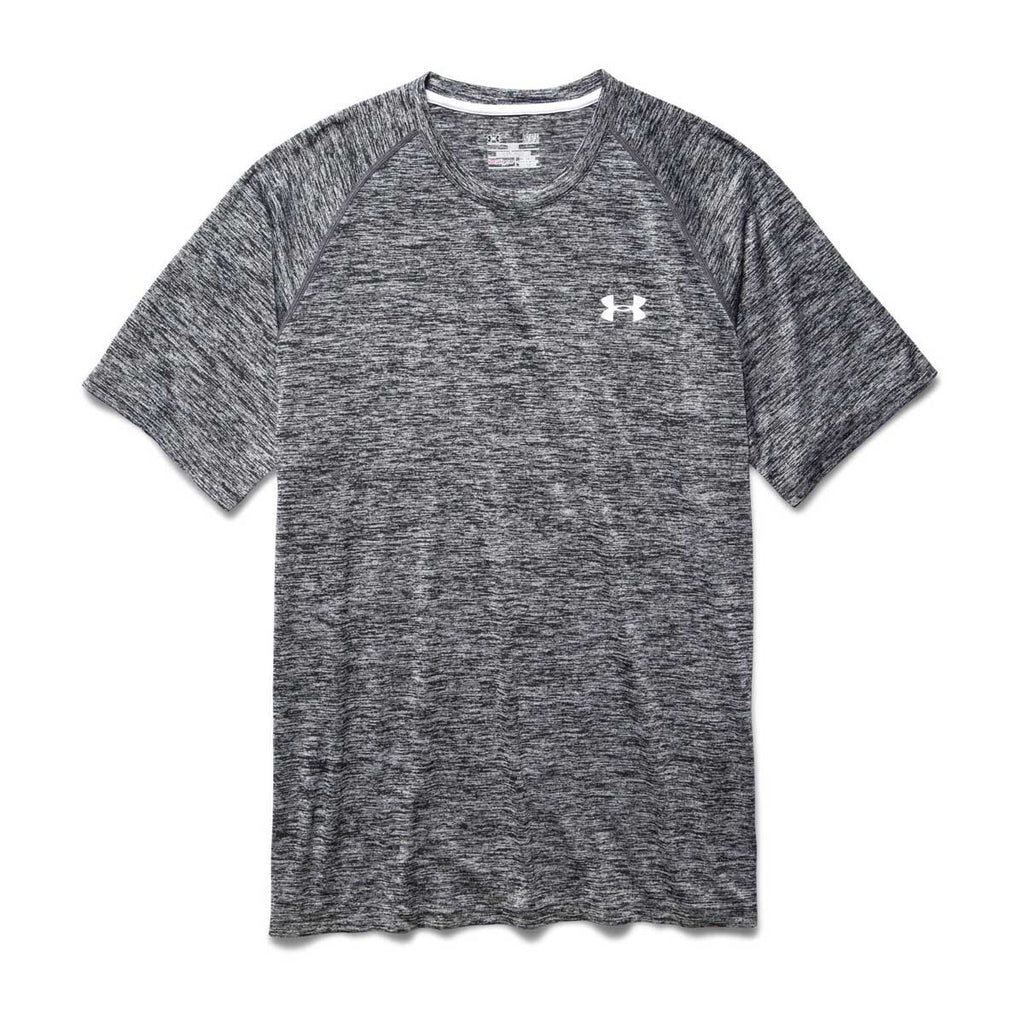 Under Armour Men's Grey/White Tech Short Sleeve T-Shirt