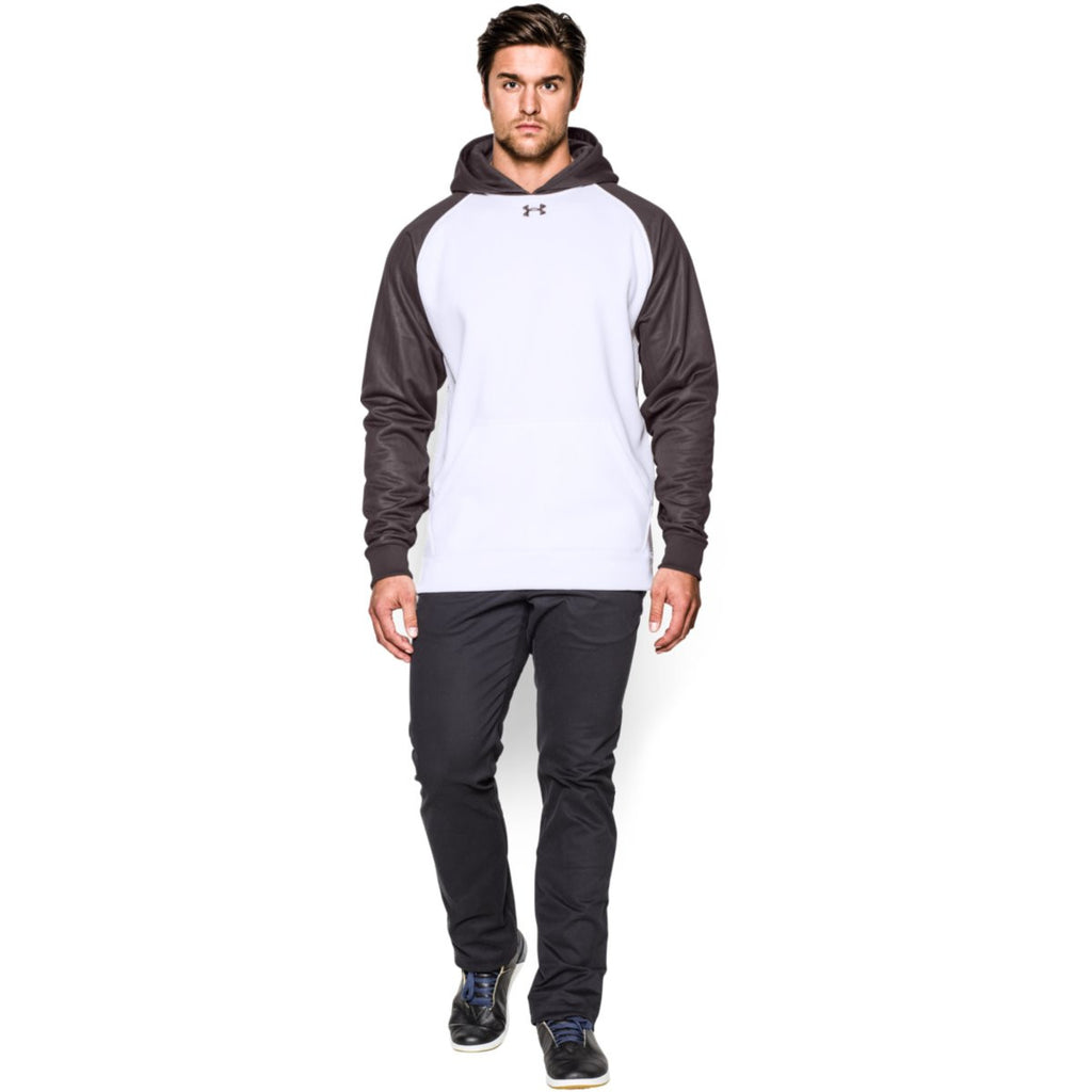 under armour men's storm fleece colorblock hoodie