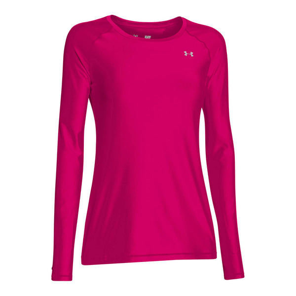 Under Armour Women's Tropic Pink Heatgear Alpha L/S