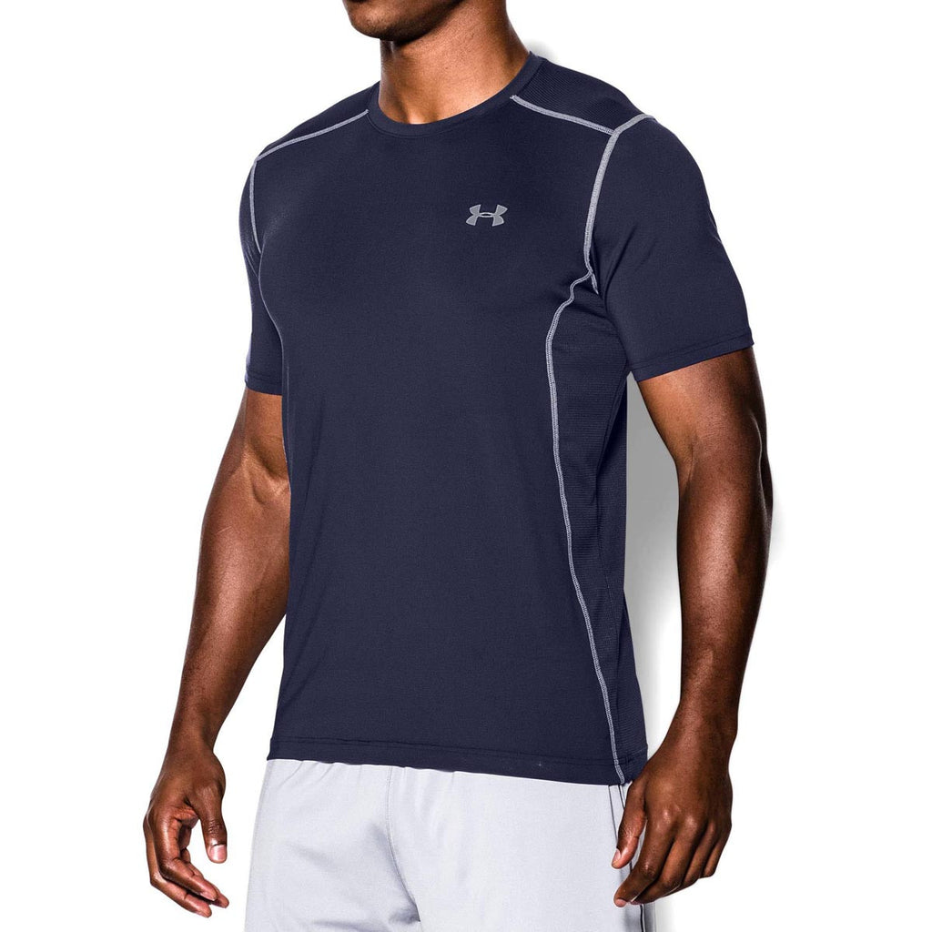 Under Armour Men's Midnight Navy UA Raid Short Sleeve T-Shirt