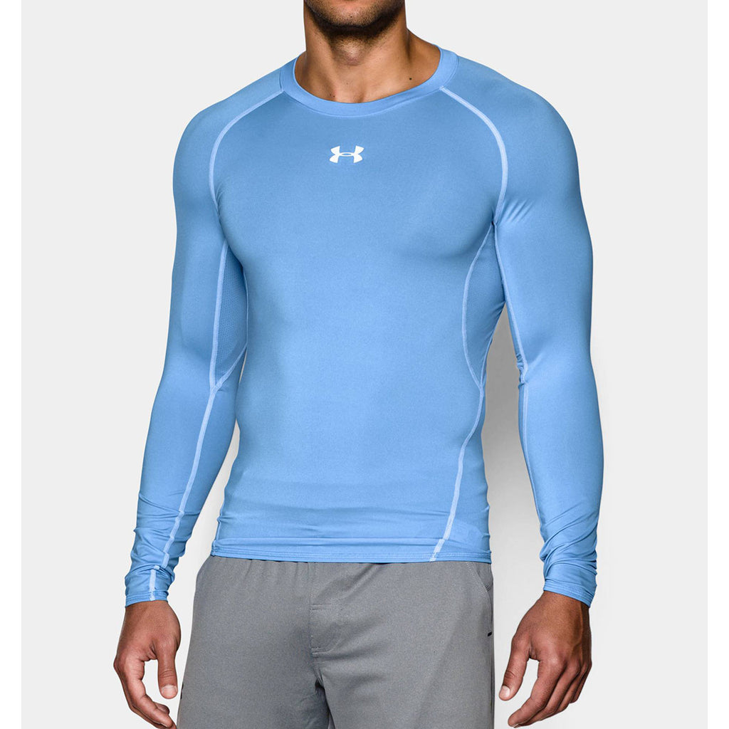 under armour blue compression shirt