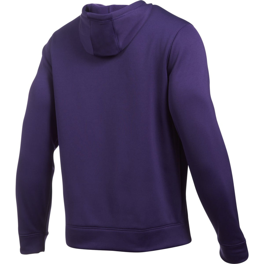 under armour purple hoodie mens