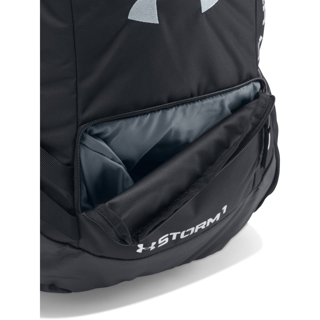 Under Armour Black/Steel UA Hustle II Backpack