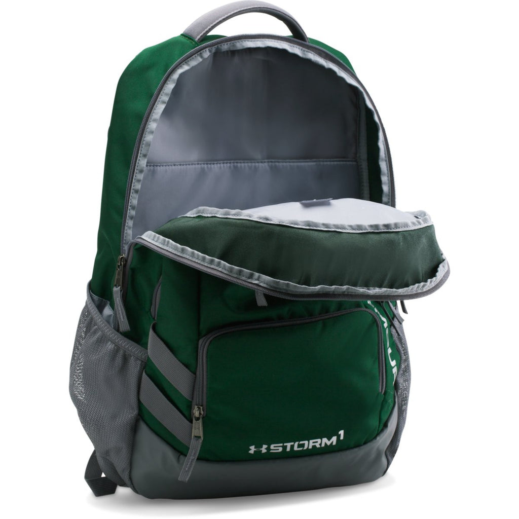 forest green under armour backpack