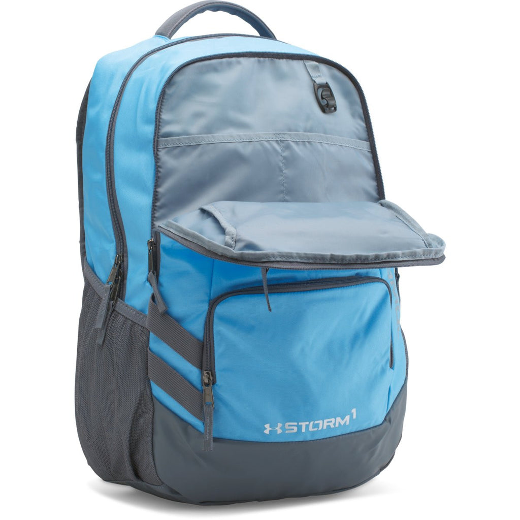 blue under armor backpack