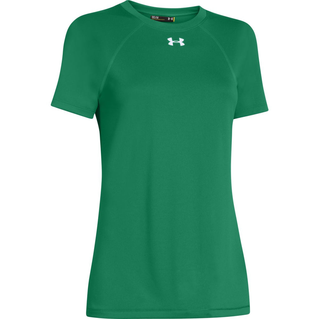 Under Armour Women's Team Kelly Green S/S Locker Tee