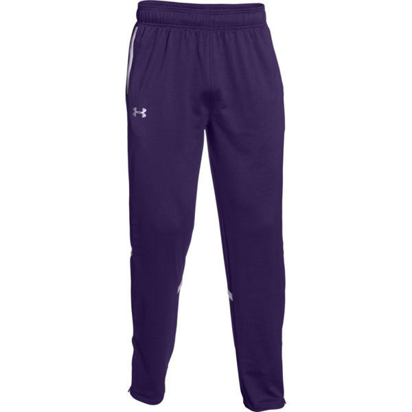 Under Armour Men's Purple/White Qualifier Warm-Up Pant