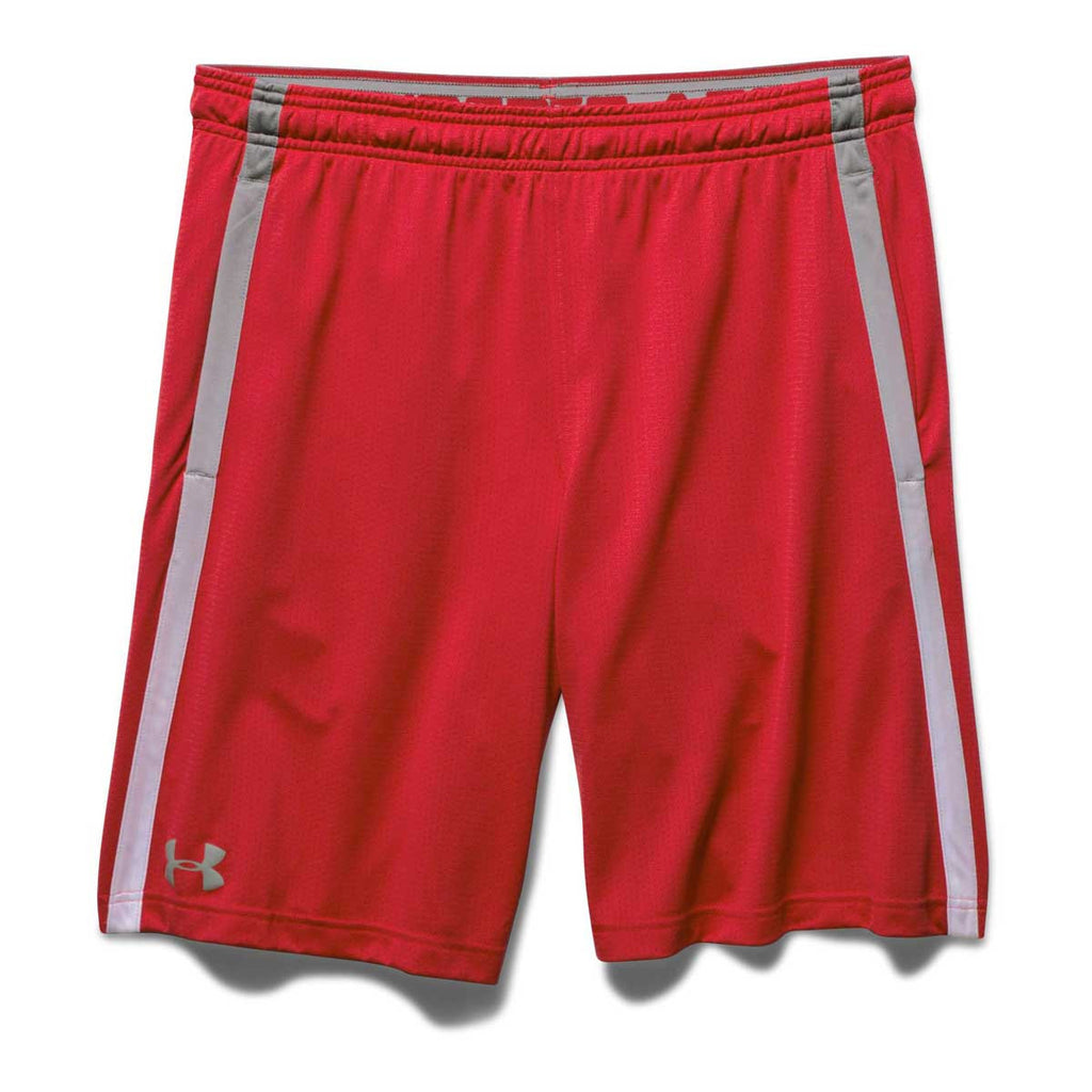 mens red under armour shorts