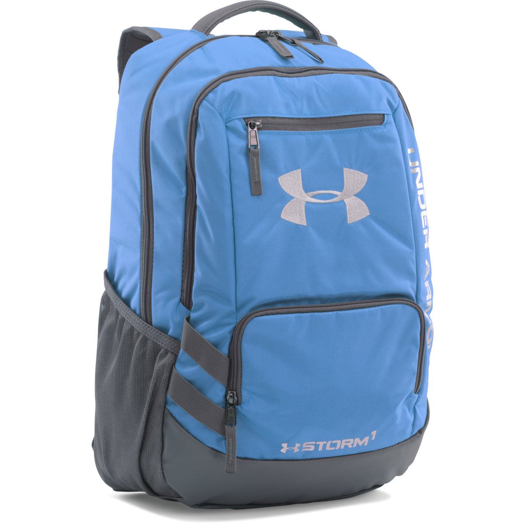 under armour orange and blue backpack