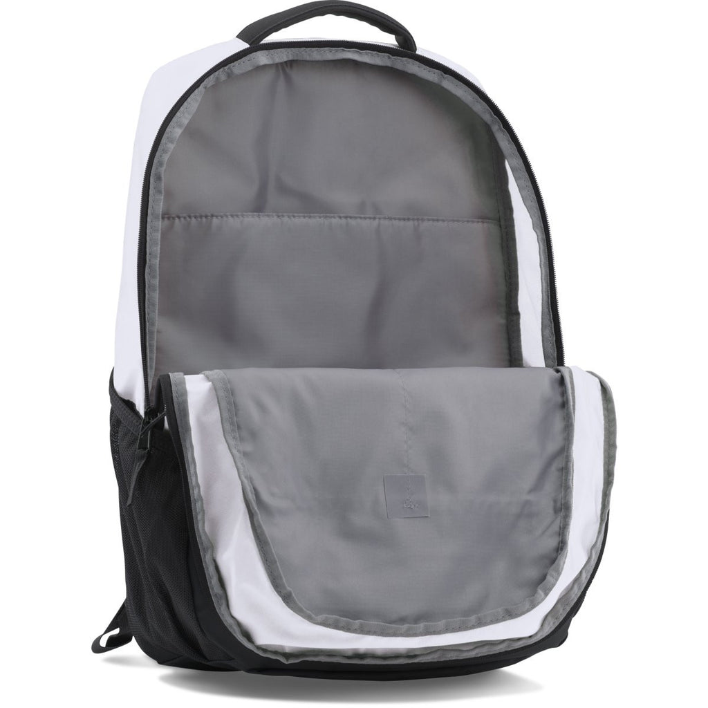 under armour white hustle backpack