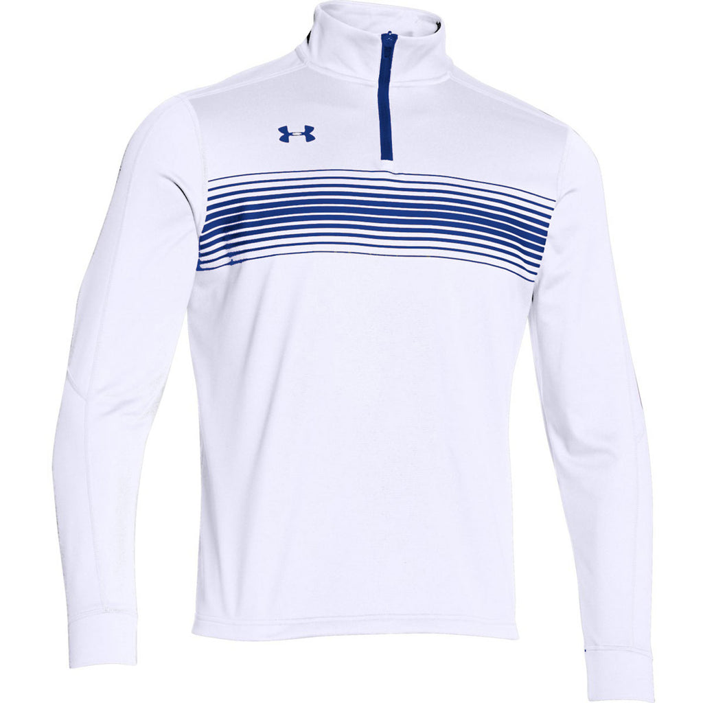 white under armour quarter zip