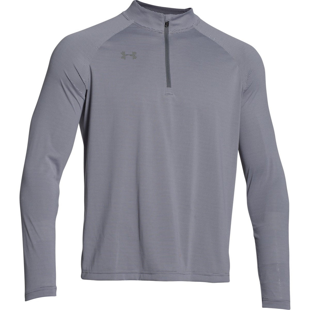 under armour striped quarter zip