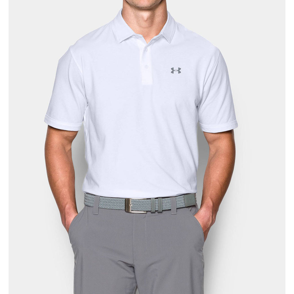 under armour charged cotton polo