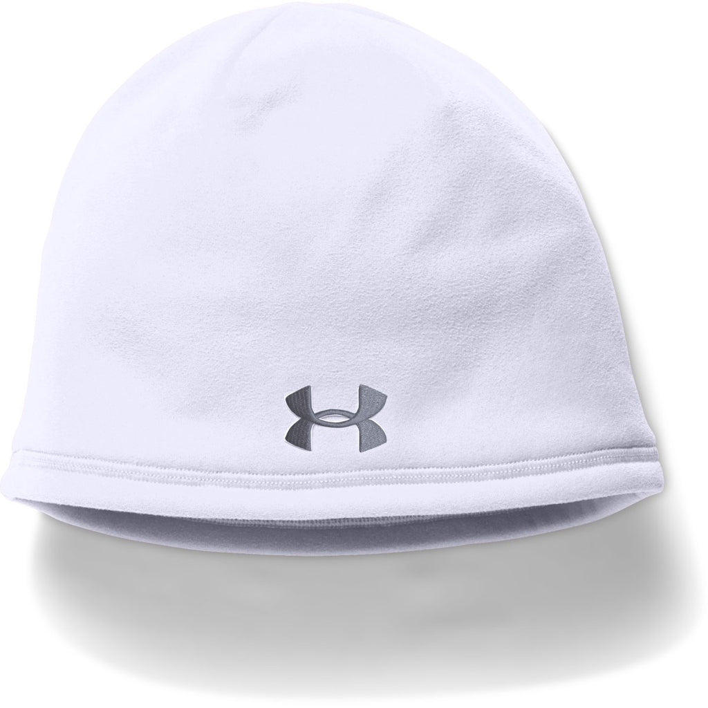 white under armour beanie