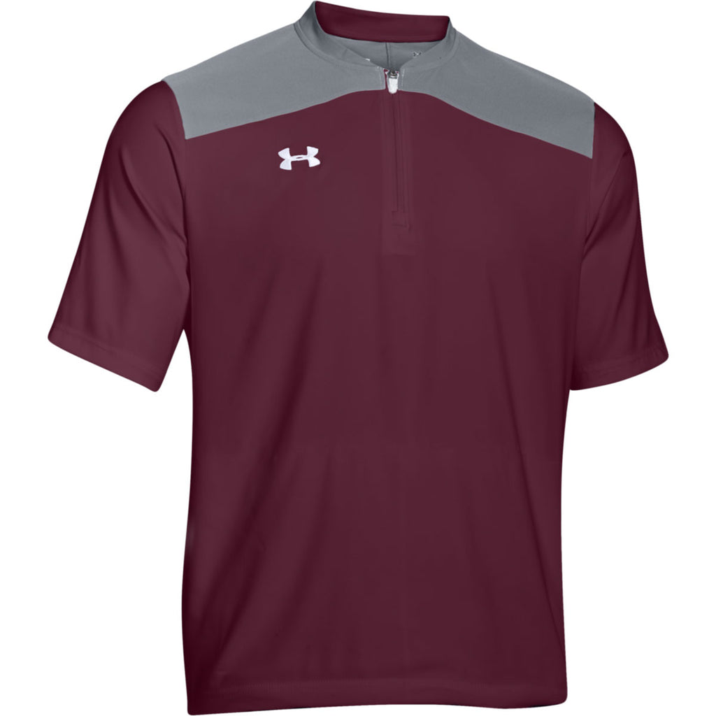 under armour maroon jacket