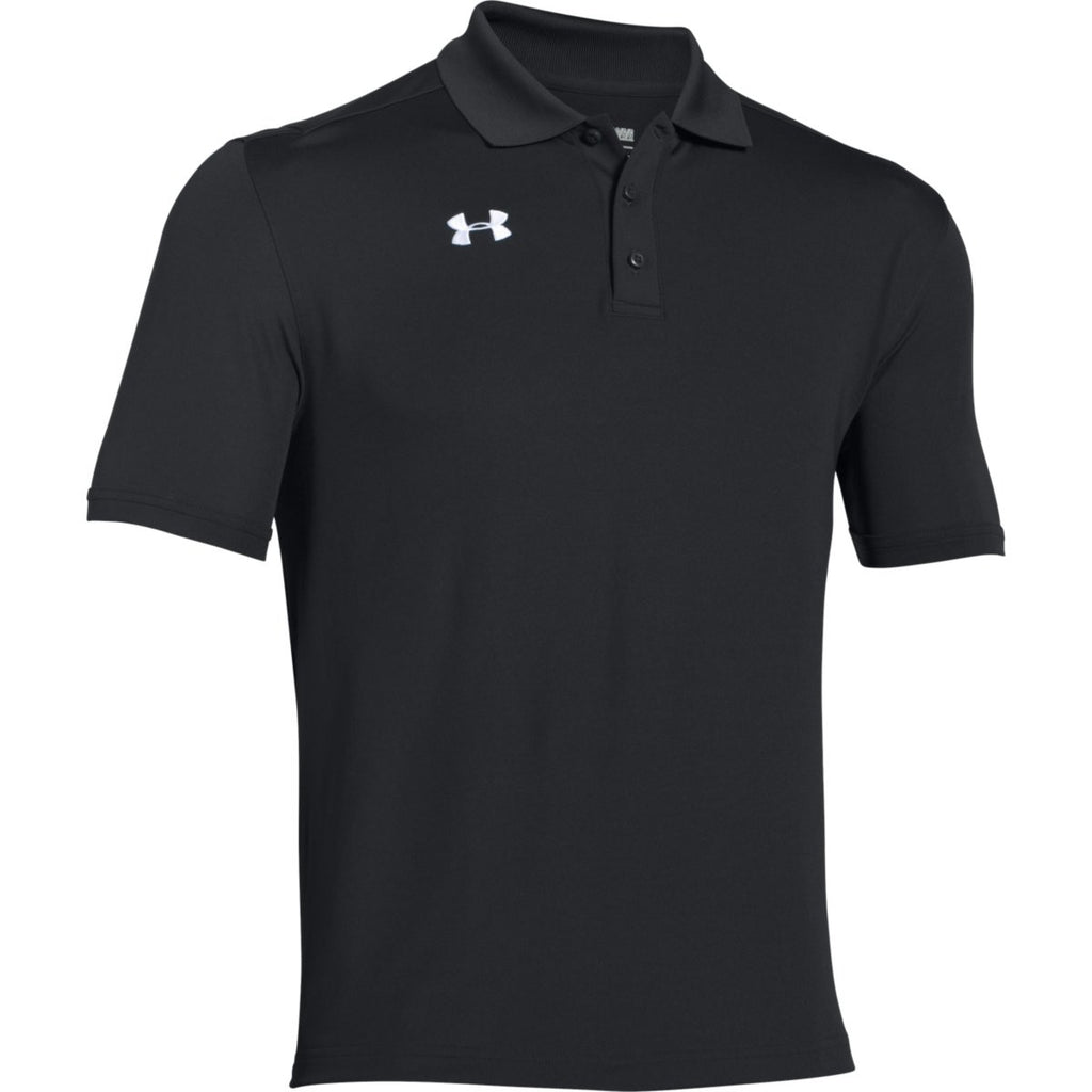 Under Armour Men's Black Team Armour Polo