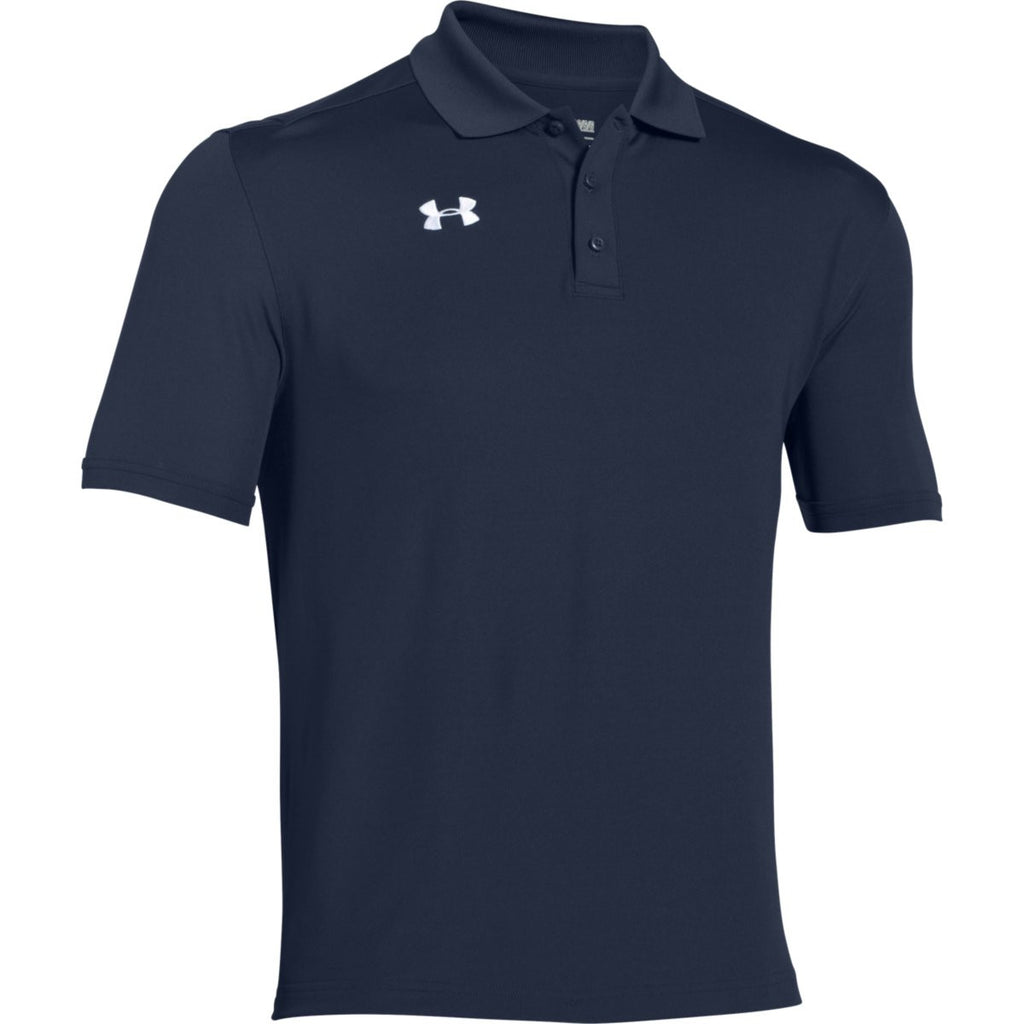 under armour navy polo