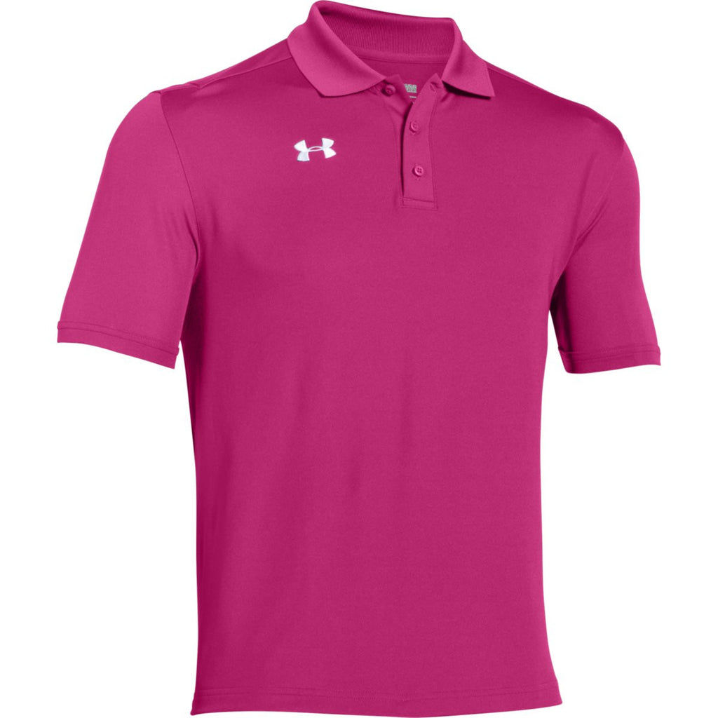 under armour pink polo shirt
