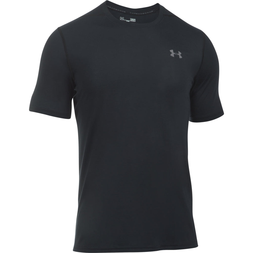 under armour threadborne mens short sleeve t shirt