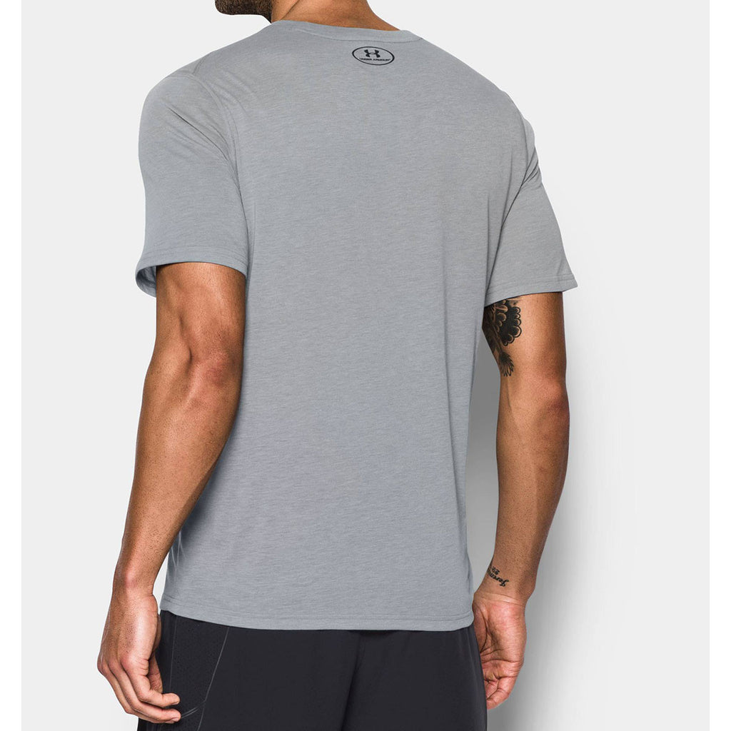 under armour t shirts grey men