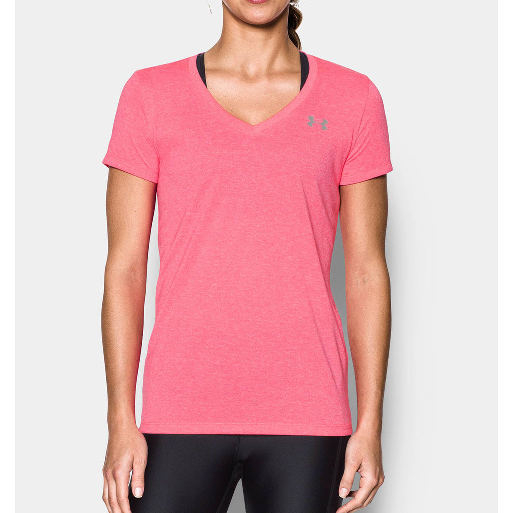 under armour pink t shirt