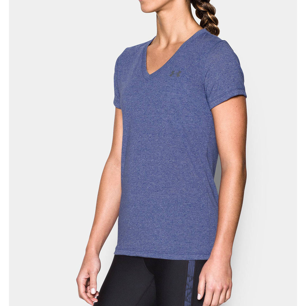 Download Under Armour Women's Purple Threadborne Twist T-Shirt