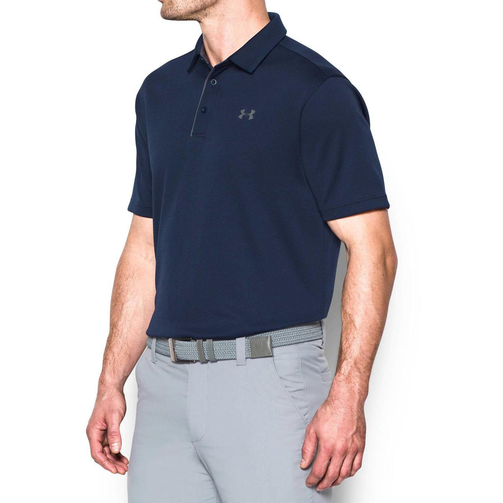 under armour navy polo