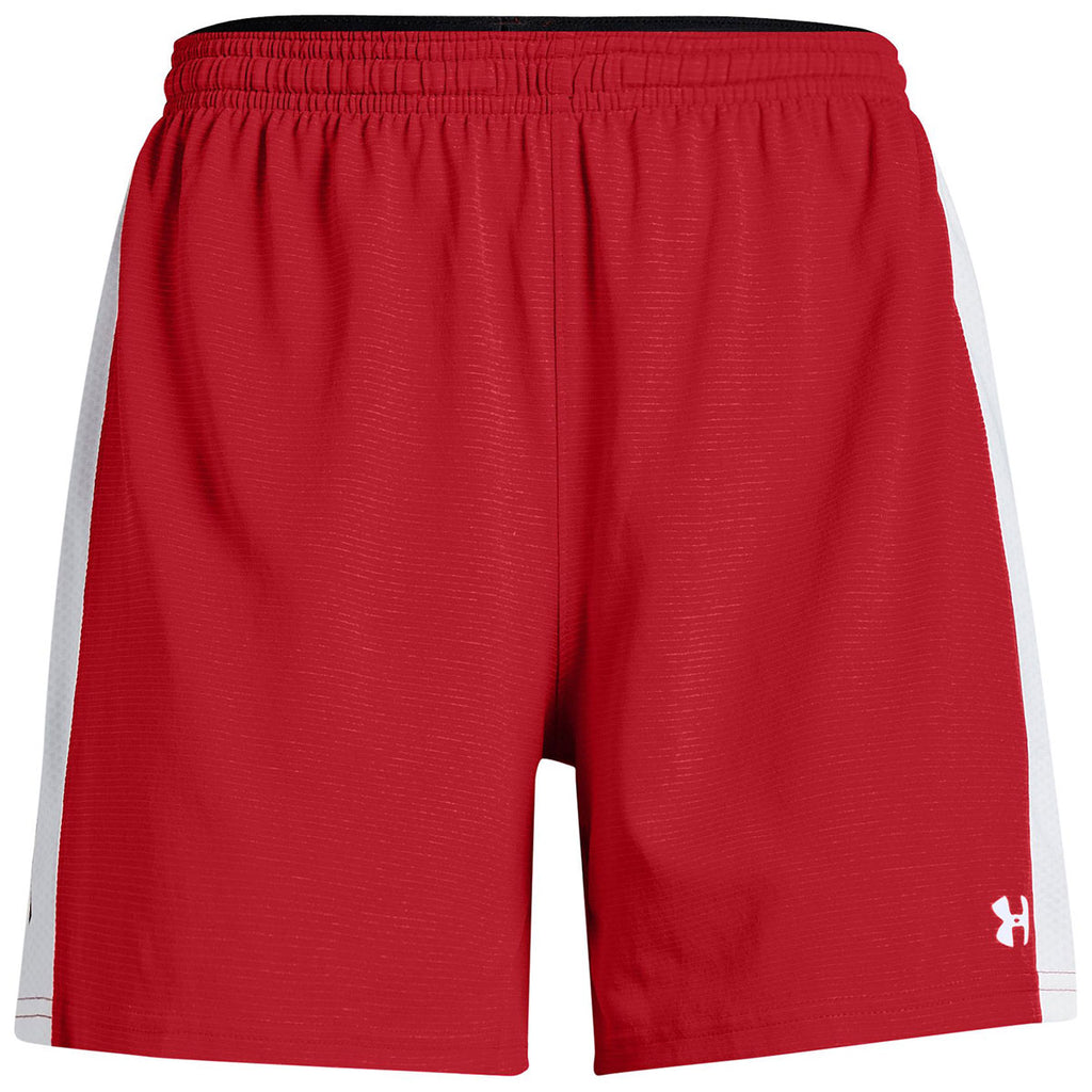 Red Threadborne Match Shorts