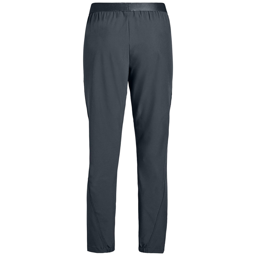 womens grey tapered trousers