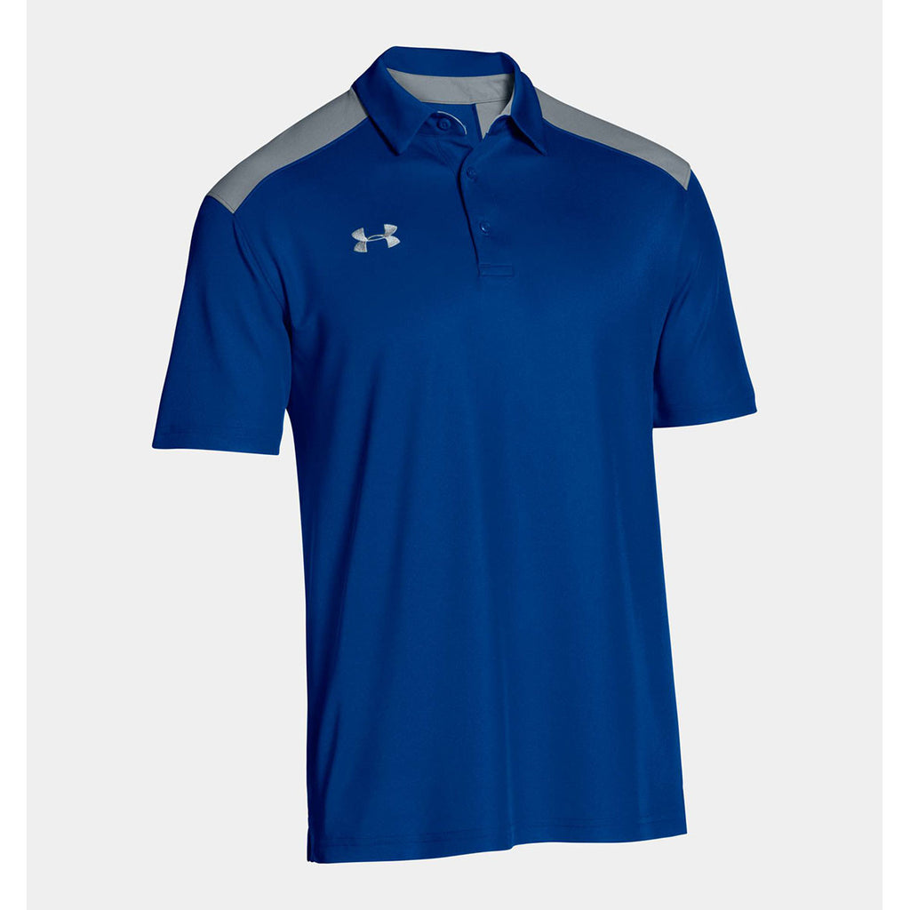 under armour men's performance colorblock polo