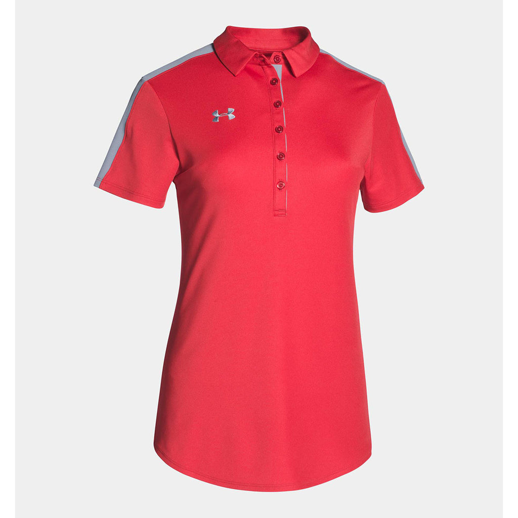 under armour team colorblock polo