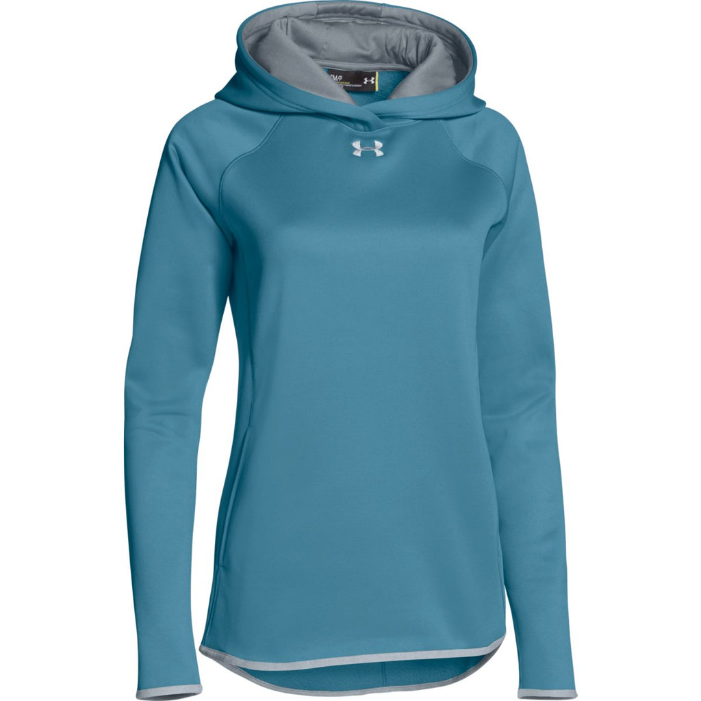 under armour womens teal hoodie