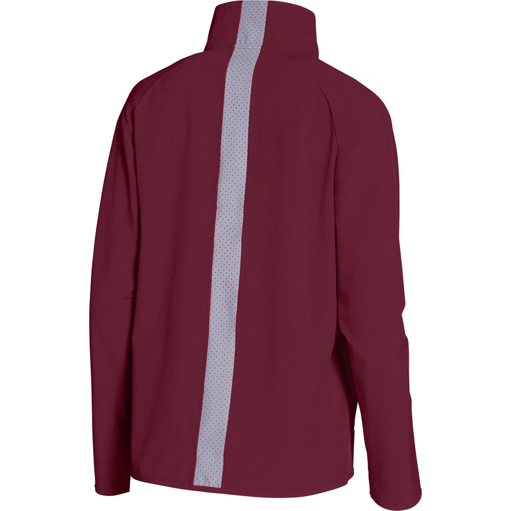 under armour maroon hoodie