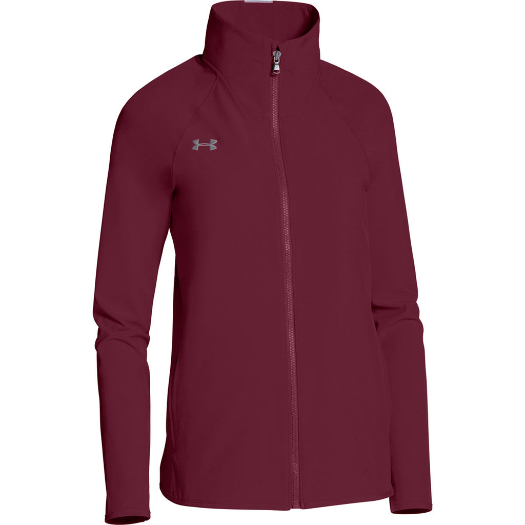 under armour maroon jacket