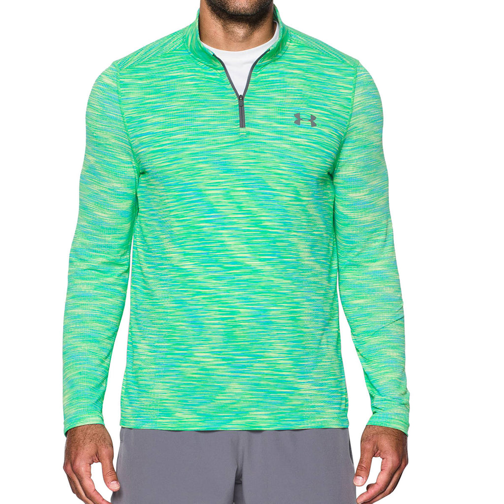 green under armour quarter zip